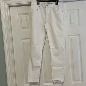 Just Black white denim jeans 29